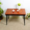 170cm Length Extendable Mahogany Convertible Dining Table 75cm Height