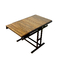 MDF Top Wooden Folding Dining Tables OEM Foldable 30.5" Height